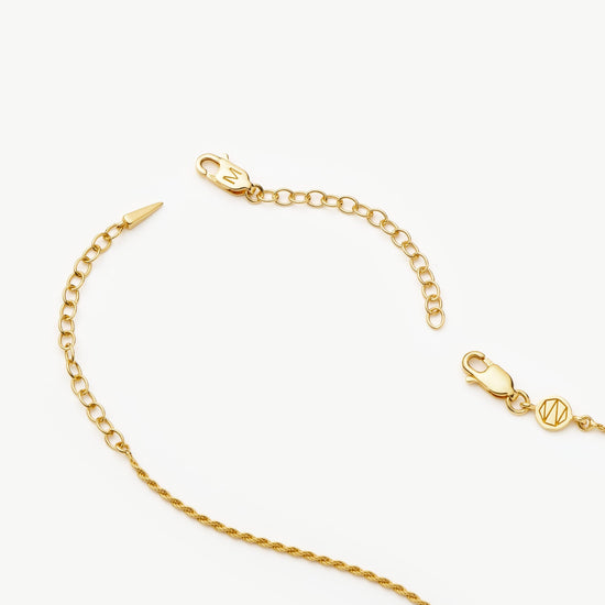 Adjustable Chain Necklace Extender | 18ct Recycled Gold Vermeil Extender Missoma