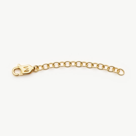 Adjustable Chain Necklace Extender | 18ct Recycled Gold Vermeil Extender Missoma