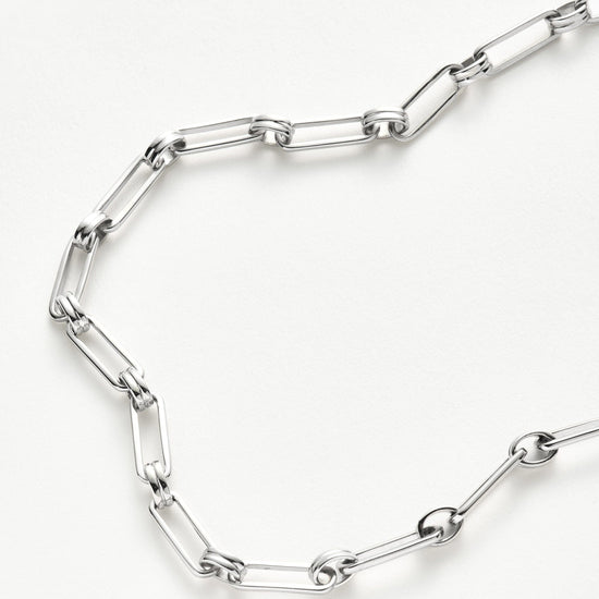 Aegis Chain Necklace | Silver Plated Necklaces Missoma