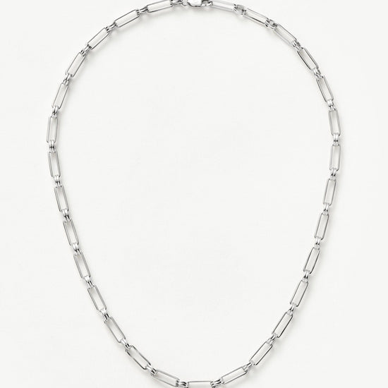 Aegis Chain Necklace | Silver Plated Necklaces Missoma