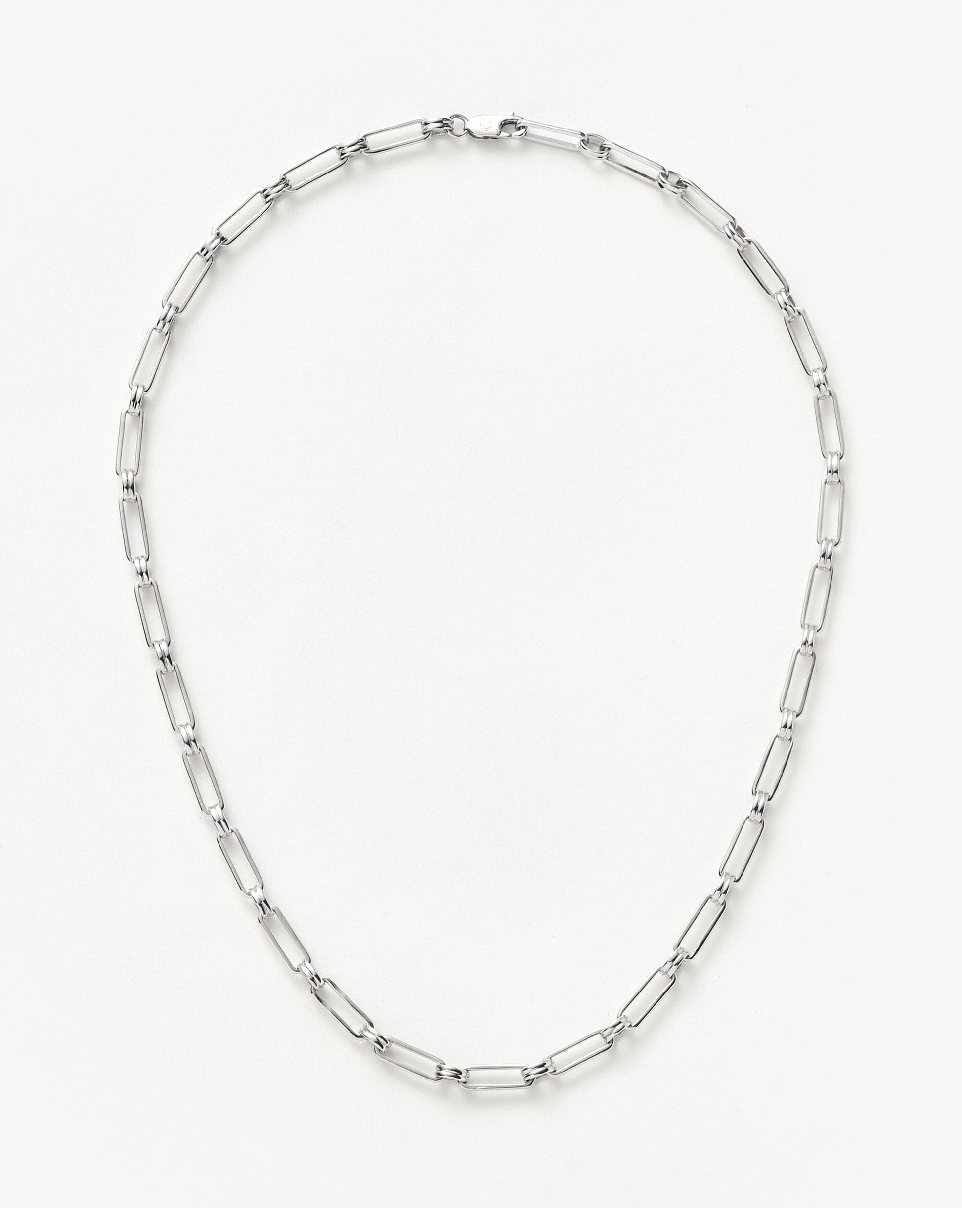 Aegis Chain Necklace | Silver Plated Necklaces Missoma
