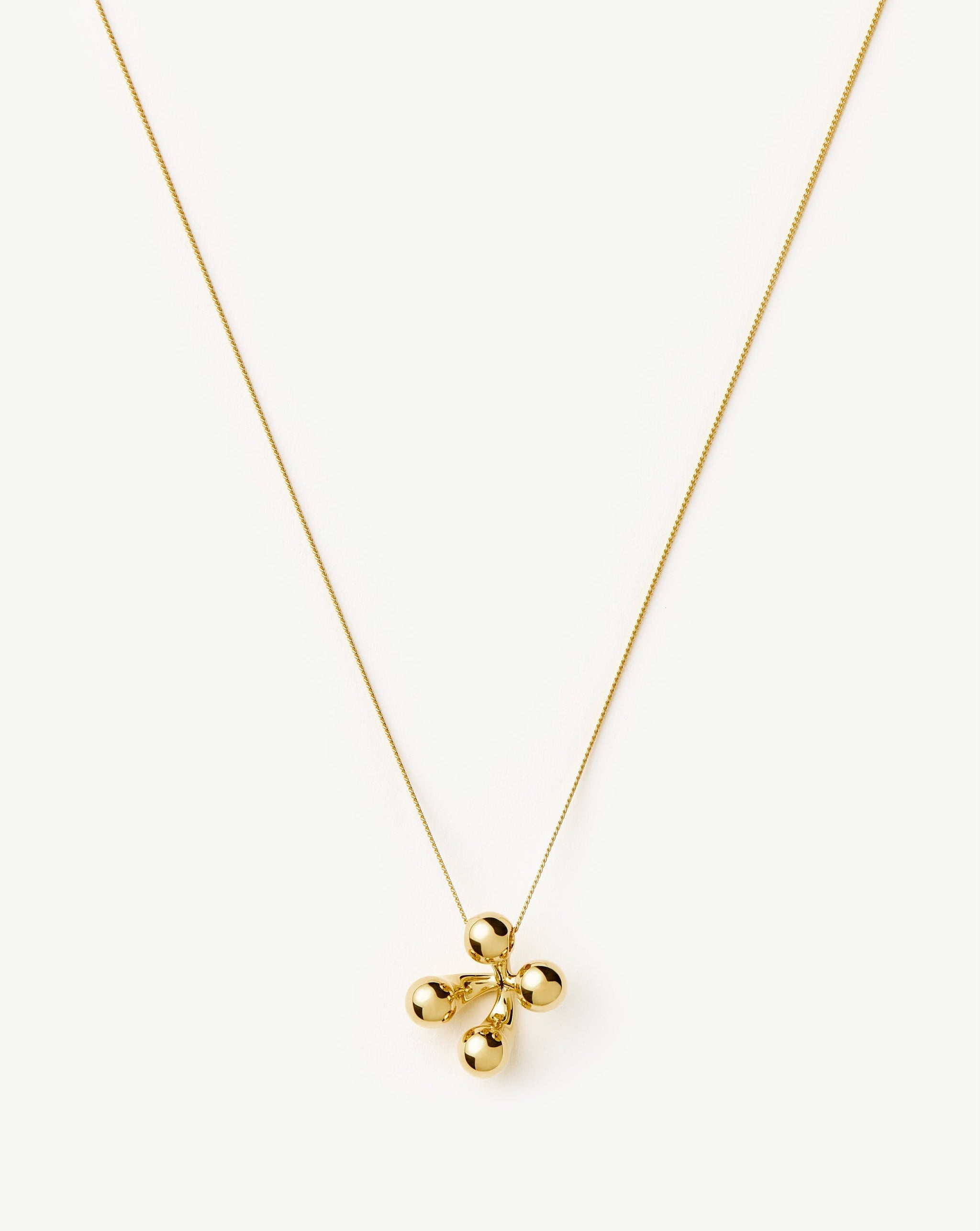 Atom Large Pendant Necklace | 18ct Gold Plated Necklaces Missoma