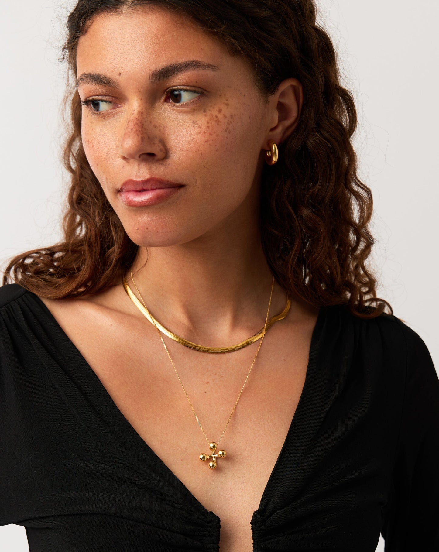Atom Large Pendant Necklace | 18ct Gold Plated Necklaces Missoma