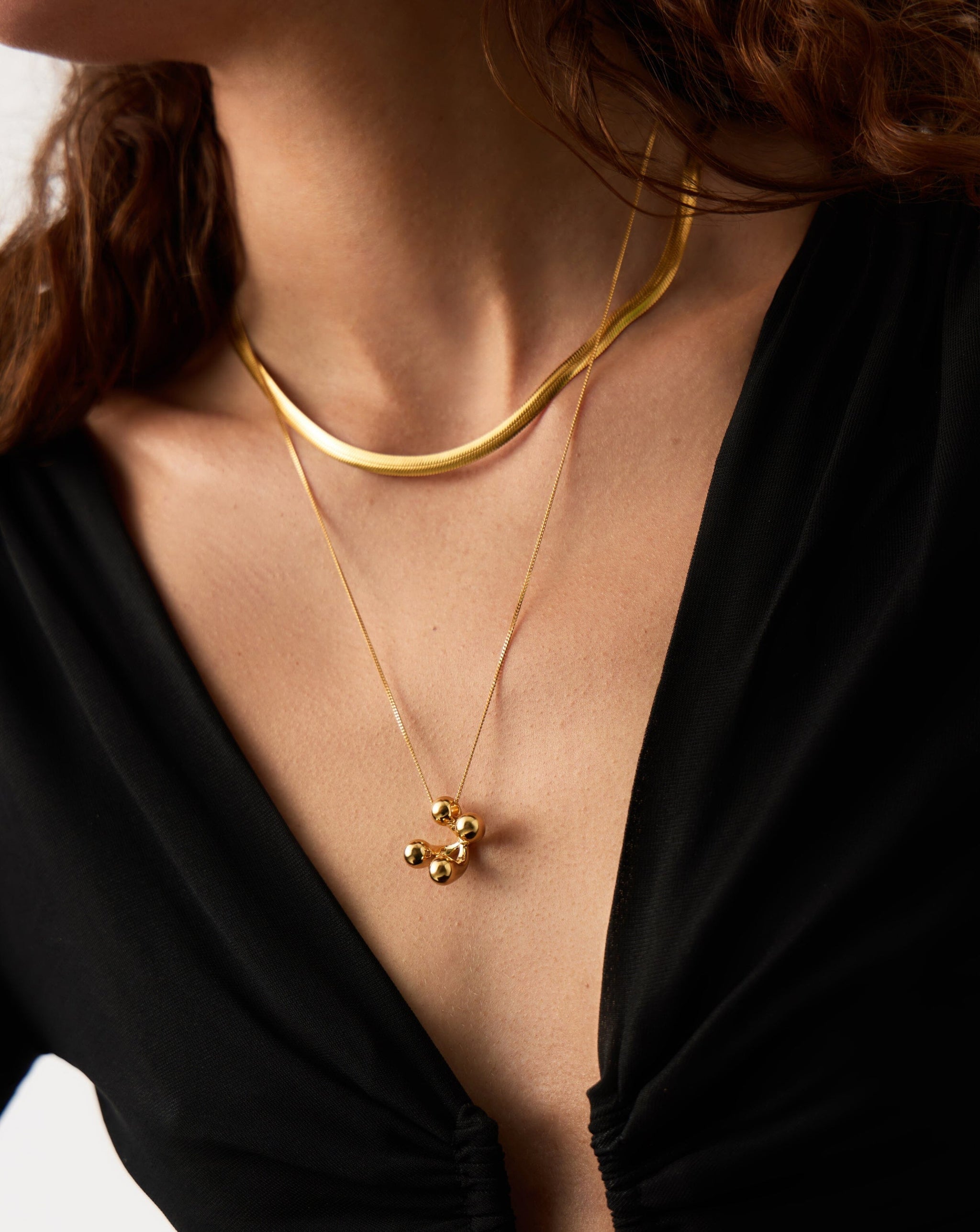 Atom Large Pendant Necklace | 18ct Gold Plated Necklaces Missoma