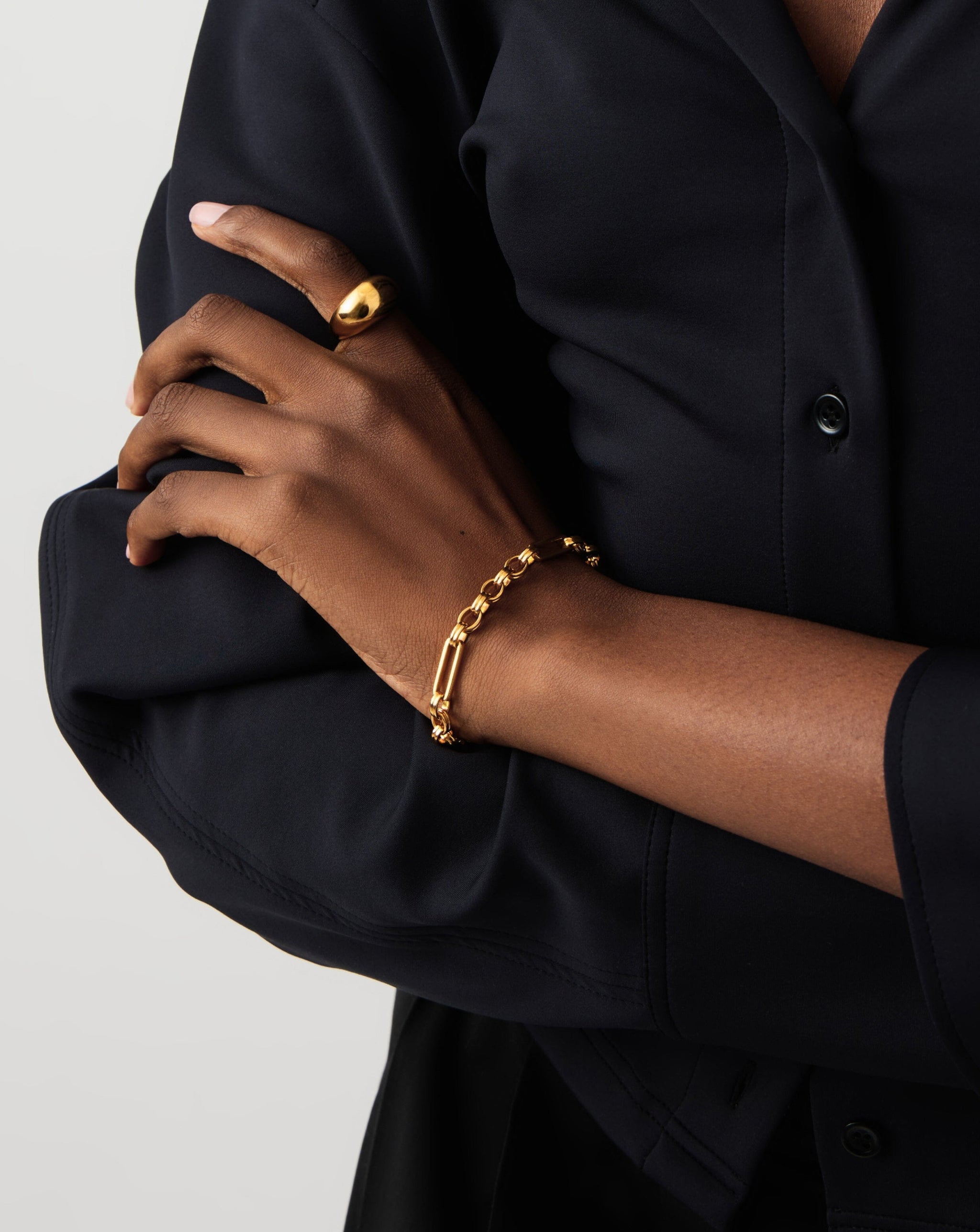 Axiom Chain Bracelet | 18ct Gold Plated Bracelets Missoma