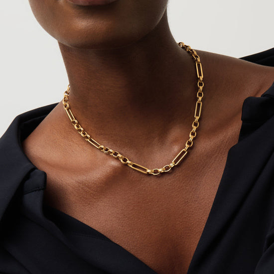 Axiom Chain Necklace | 18ct Gold Plated Necklaces Missoma