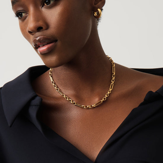 Axiom Chain Necklace | 18ct Gold Plated Necklaces Missoma