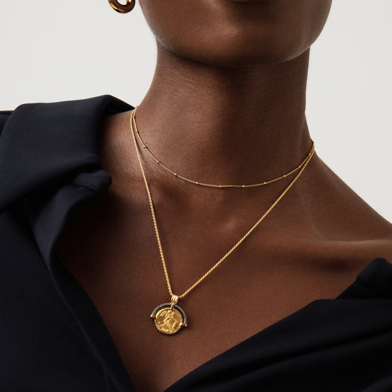 Bobble Chain Choker | 18ct Gold Vermeil Necklaces Missoma