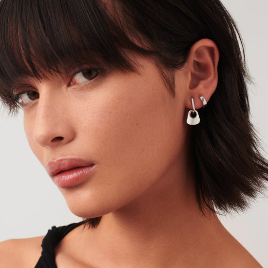 Chubby Huggies | Sterling Silver Earrings Missoma