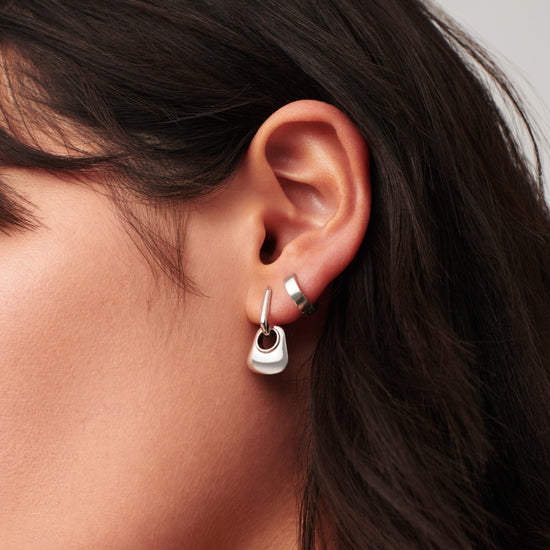 Chubby Huggies | Sterling Silver Earrings Missoma