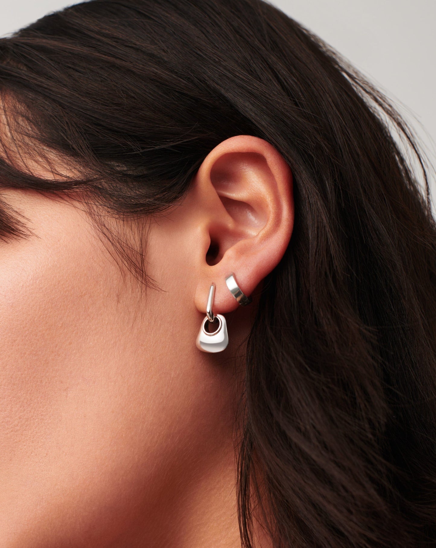Chubby Huggies | Sterling Silver Earrings Missoma