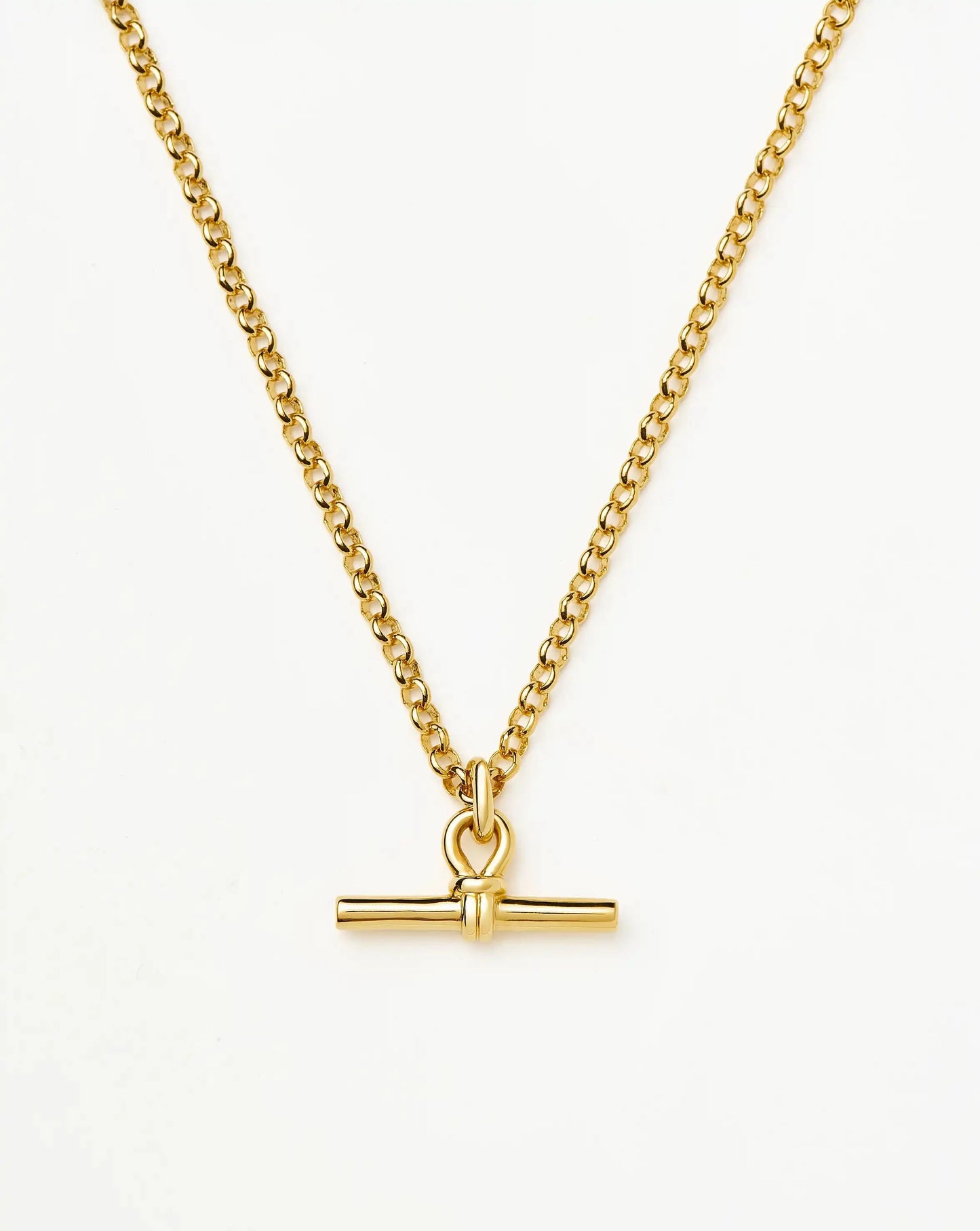 Chunky T-Bar Chain Necklace | 18ct Gold Plated Necklaces Missoma