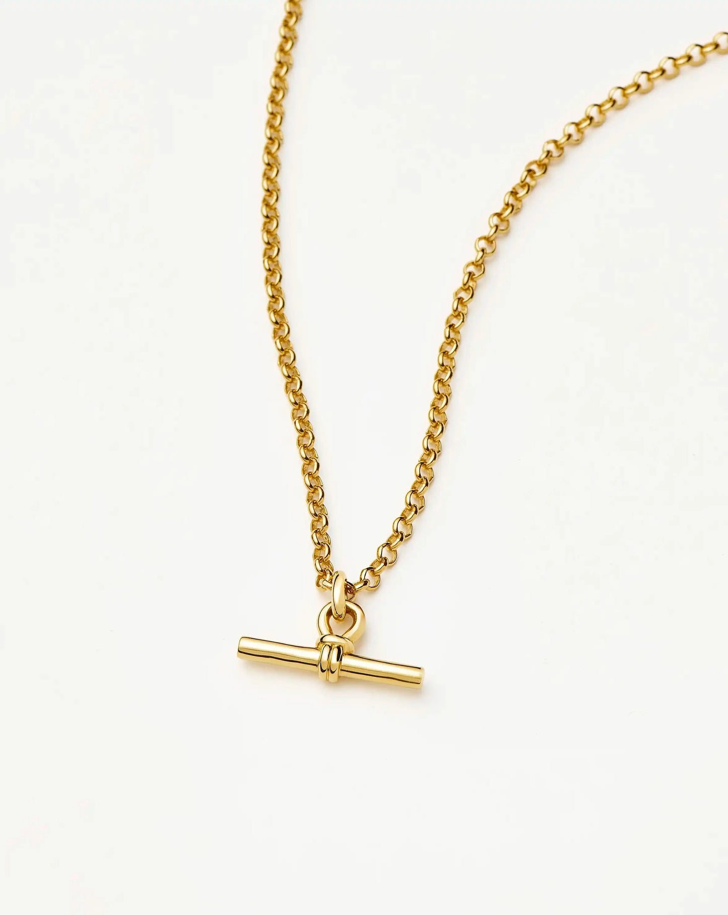 Chunky T-Bar Chain Necklace | 18ct Gold Plated Necklaces Missoma