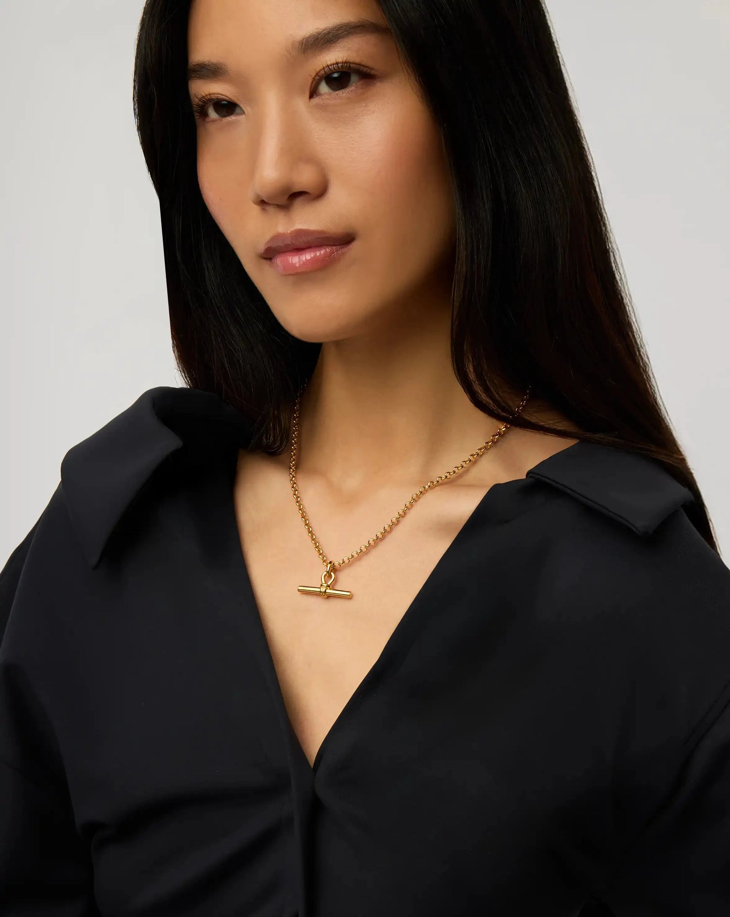 Chunky T-Bar Chain Necklace | 18ct Gold Plated Necklaces Missoma