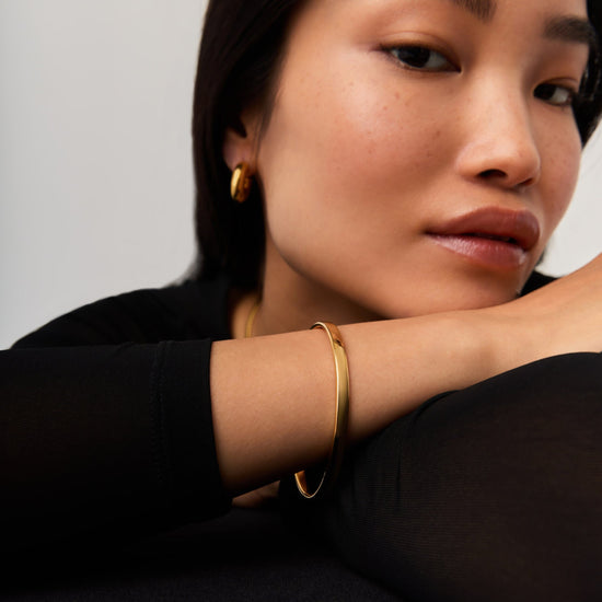 Classic Bangle | 18ct Gold Plated Bracelets Missoma