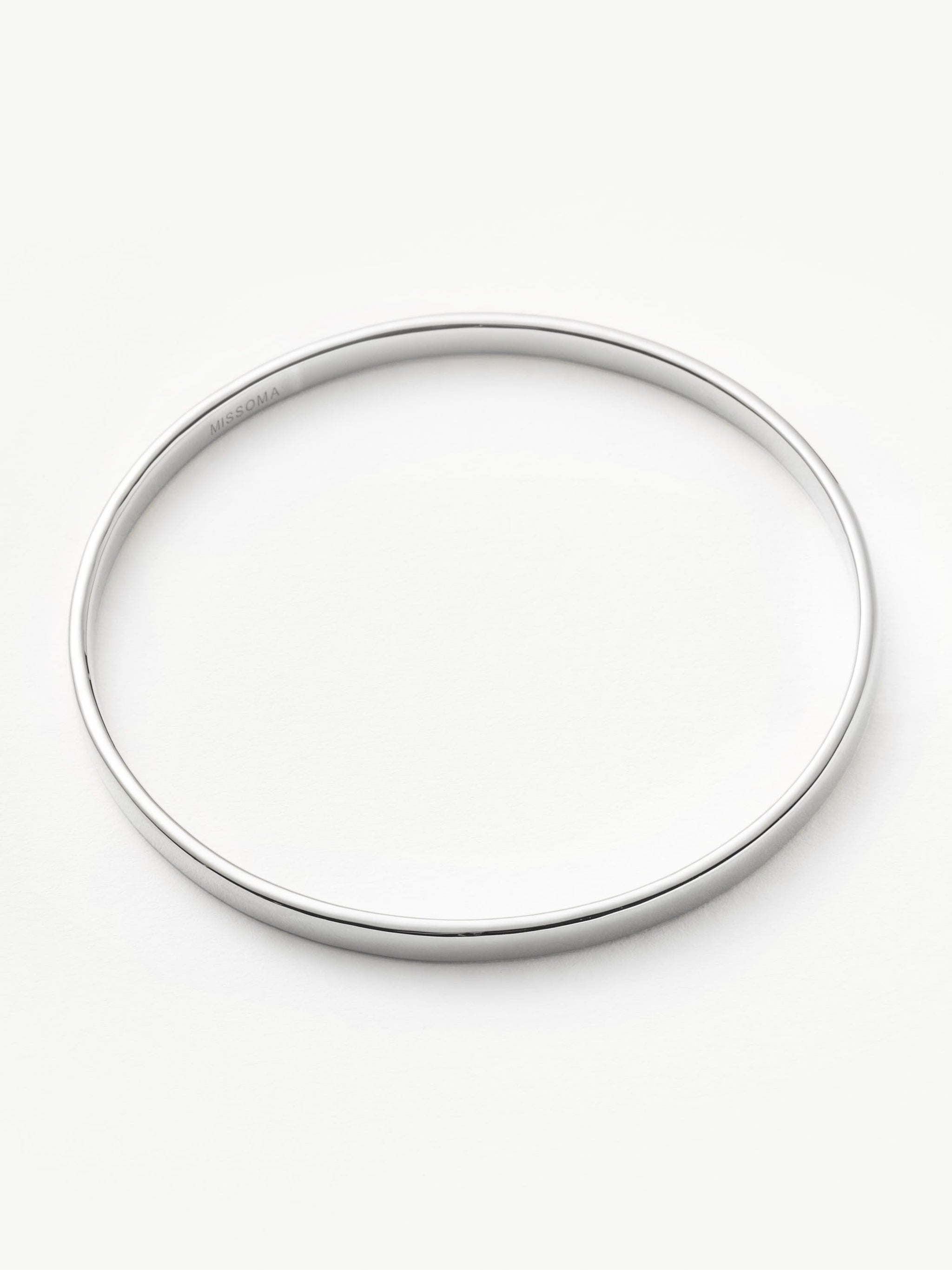 Classic Bangle | Silver Plated Bracelets Missoma