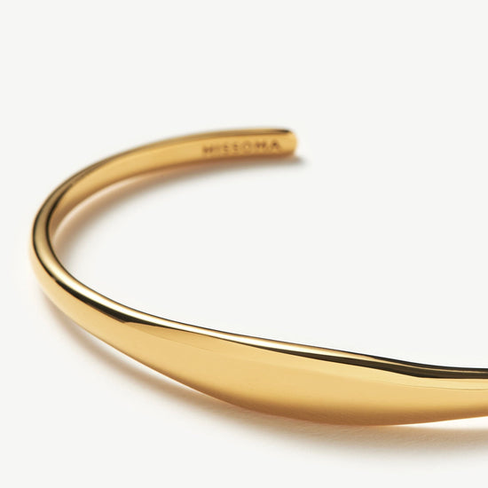 Classic Cuff Bracelet | 18ct Gold Vermeil Bracelets Missoma