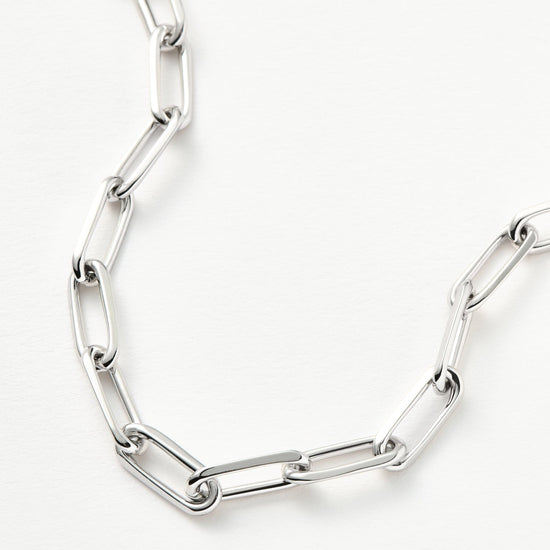 Classic Mini Paperclip Chain Bracelet | Silver Plated Bracelets Missoma