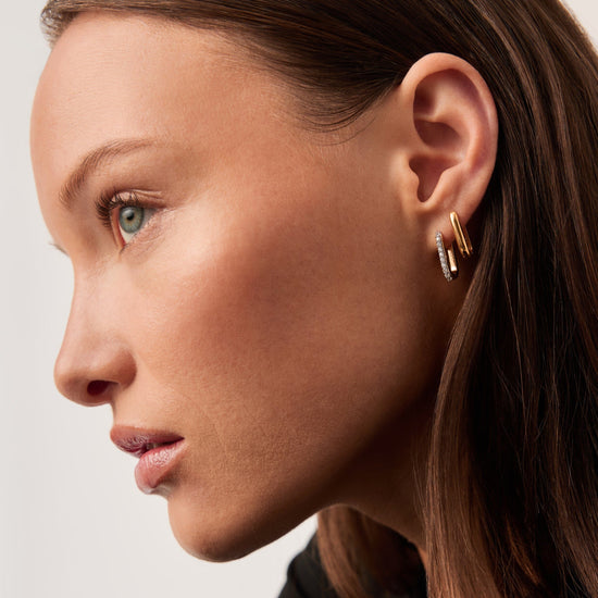 Classic Ovate Hoop Earrings | 18ct Recycled Gold Vermeil on Recycled Sterling Silver Earrings Missoma