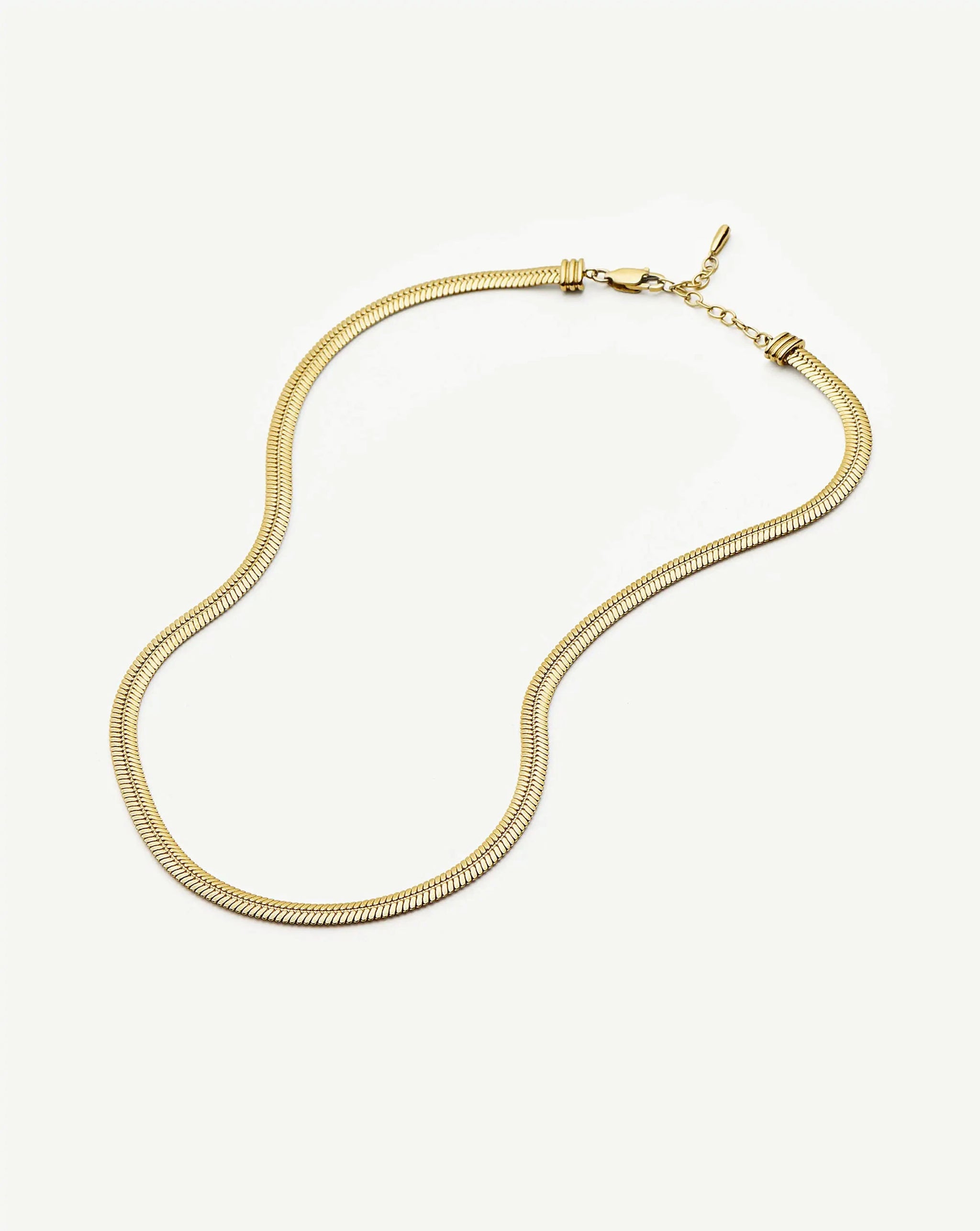 Classic Snake Chain Necklace | 18ct Gold Plated Necklaces Missoma