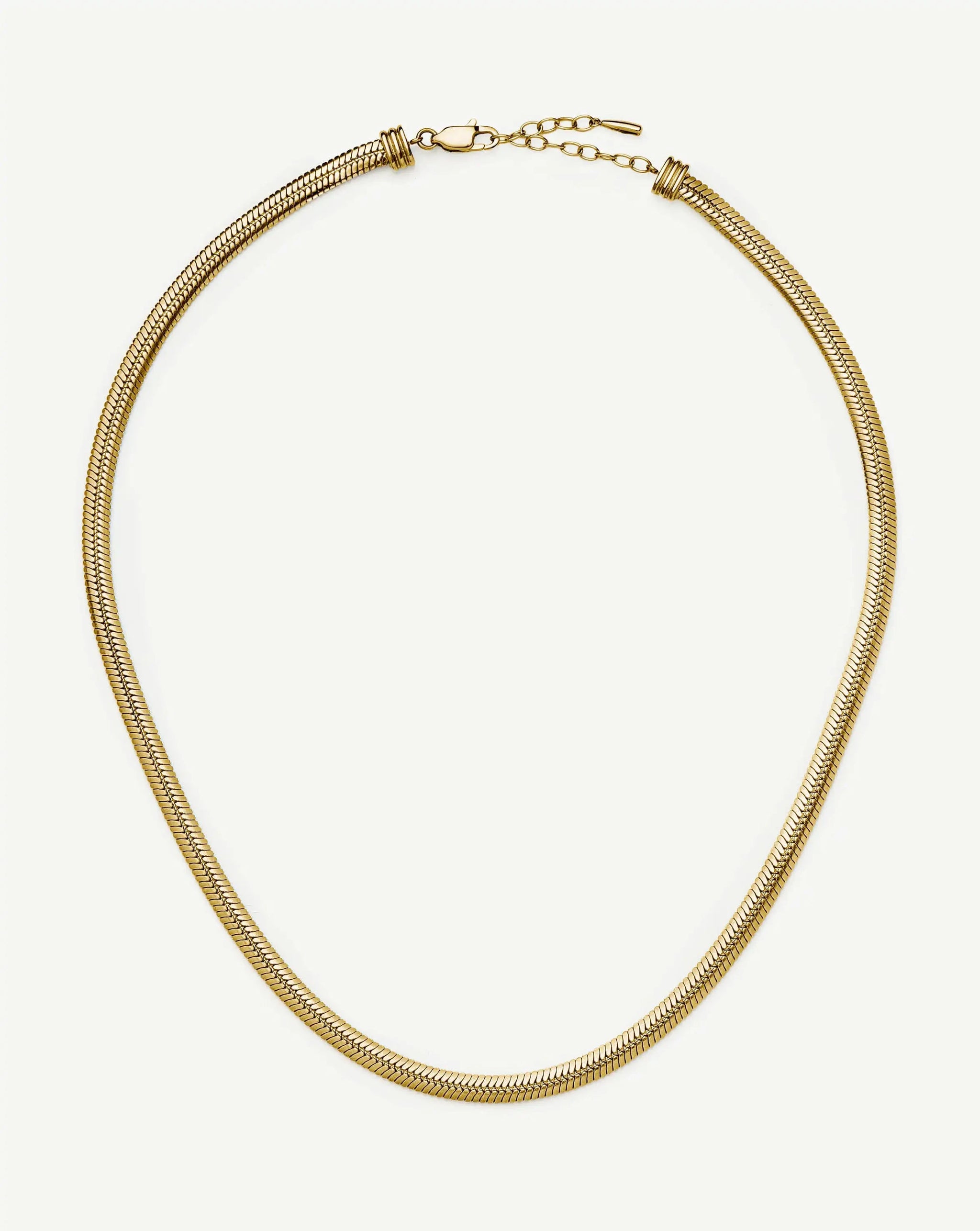 Classic Snake Chain Necklace | 18ct Gold Plated Necklaces Missoma