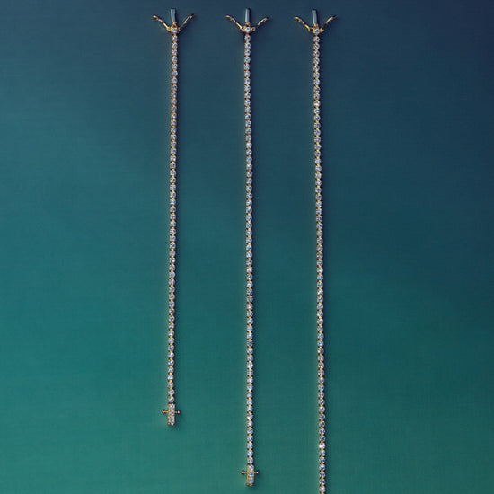 Classic Tennis Bracelet | 18ct Gold Vermeil Cubic Zirconia Bracelets Missoma