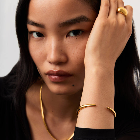 Claw Cuff | 18ct Gold Plated Bracelets Missoma