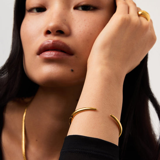 Claw Cuff | 18ct Gold Plated Bracelets Missoma