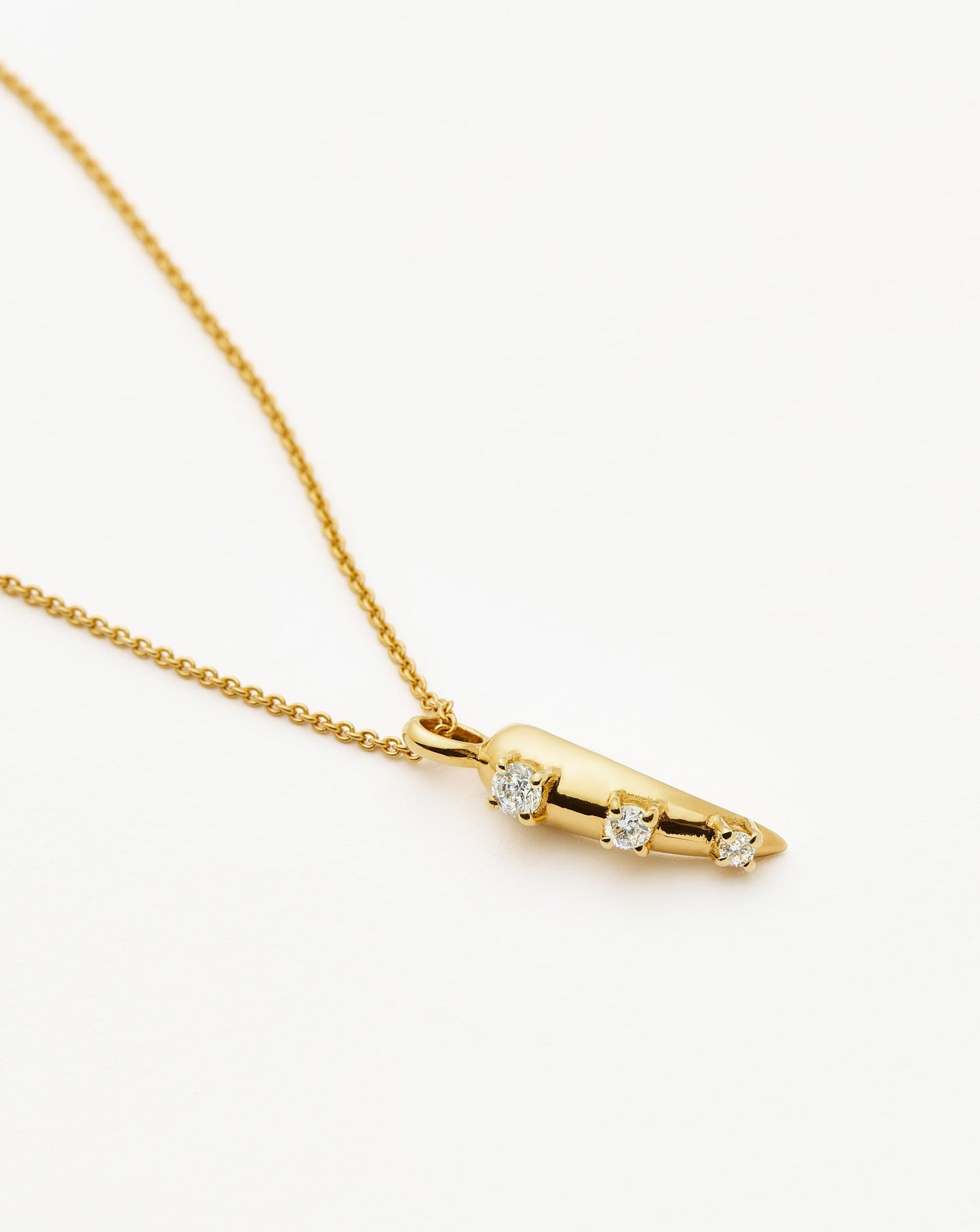 Claw Studded Pendant Necklace Necklaces Missoma