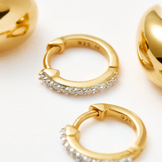 Dome Pave Earring Set Layering Sets Missoma