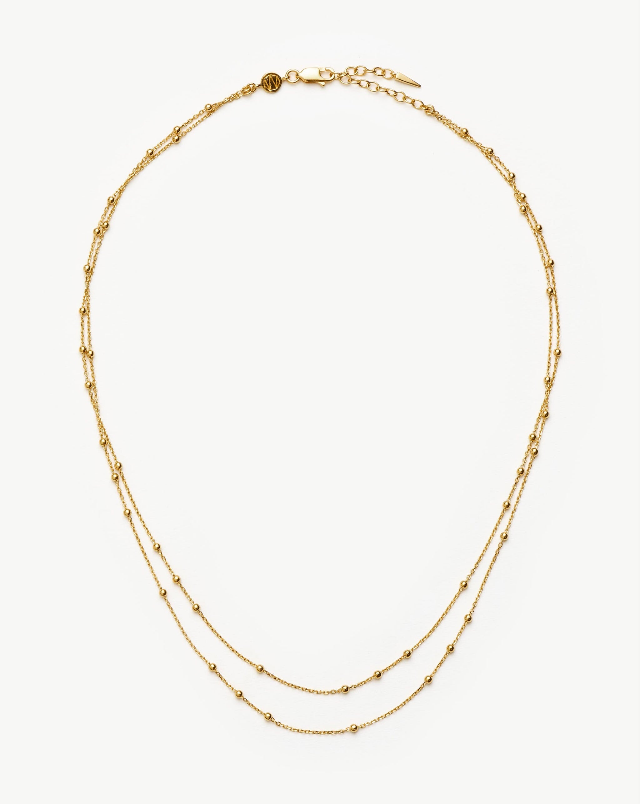 Double Chain Necklace Necklaces Missoma