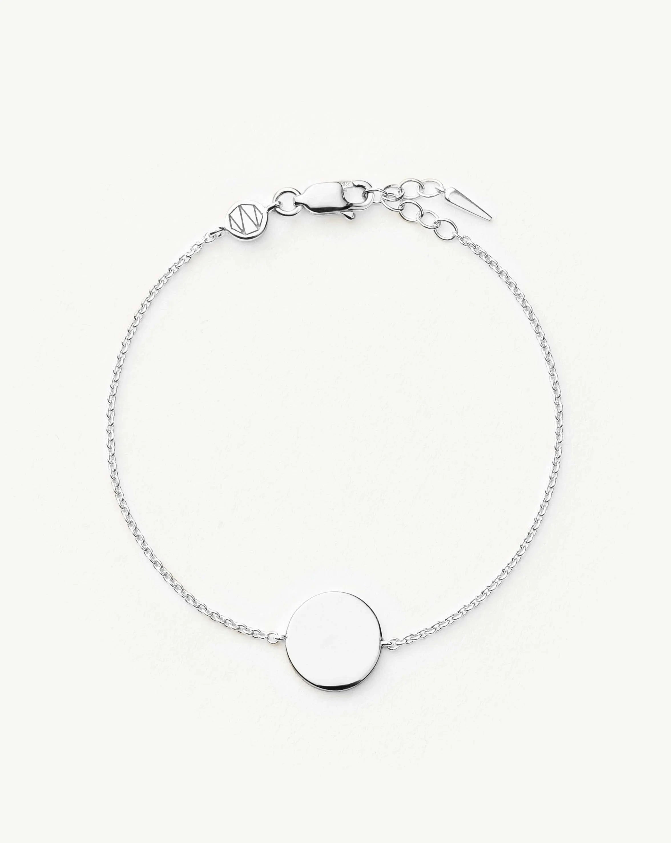 送料・関税込み ★MISSOMA★ Engravable Round Bracelet Engravable Round Bracelet Bracelets | Missoma