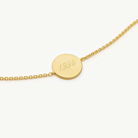 Engravable Round Bracelet Bracelets Missoma