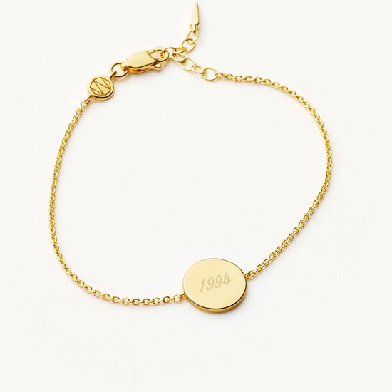 Engravable Round Bracelet Bracelets Missoma