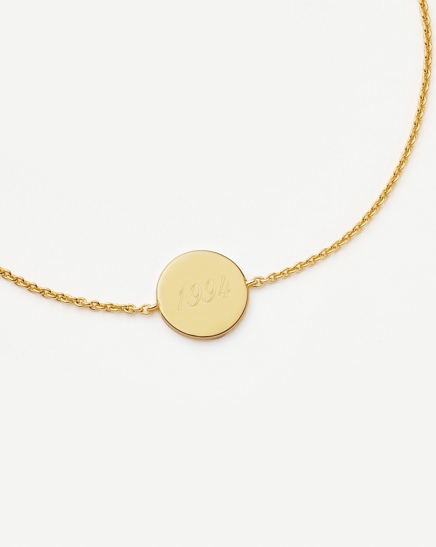 Engravable Round Bracelet Bracelets Missoma