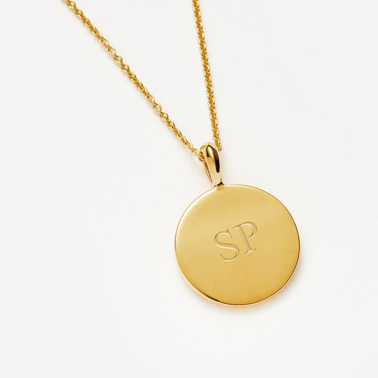 Engravable Round Necklace Necklaces Missoma