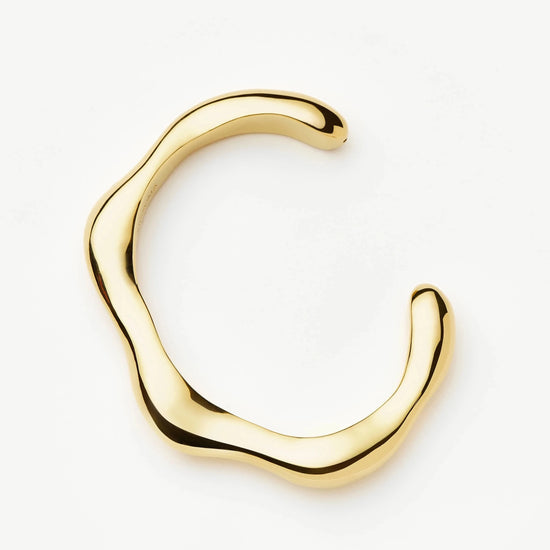 Eny Puffy Dome Statement Cuff Bracelet | 18ct Gold Plated Bracelets Missoma