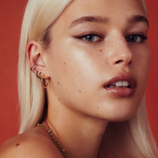 Fine Classic Medium Hoop Earrings Earrings Missoma