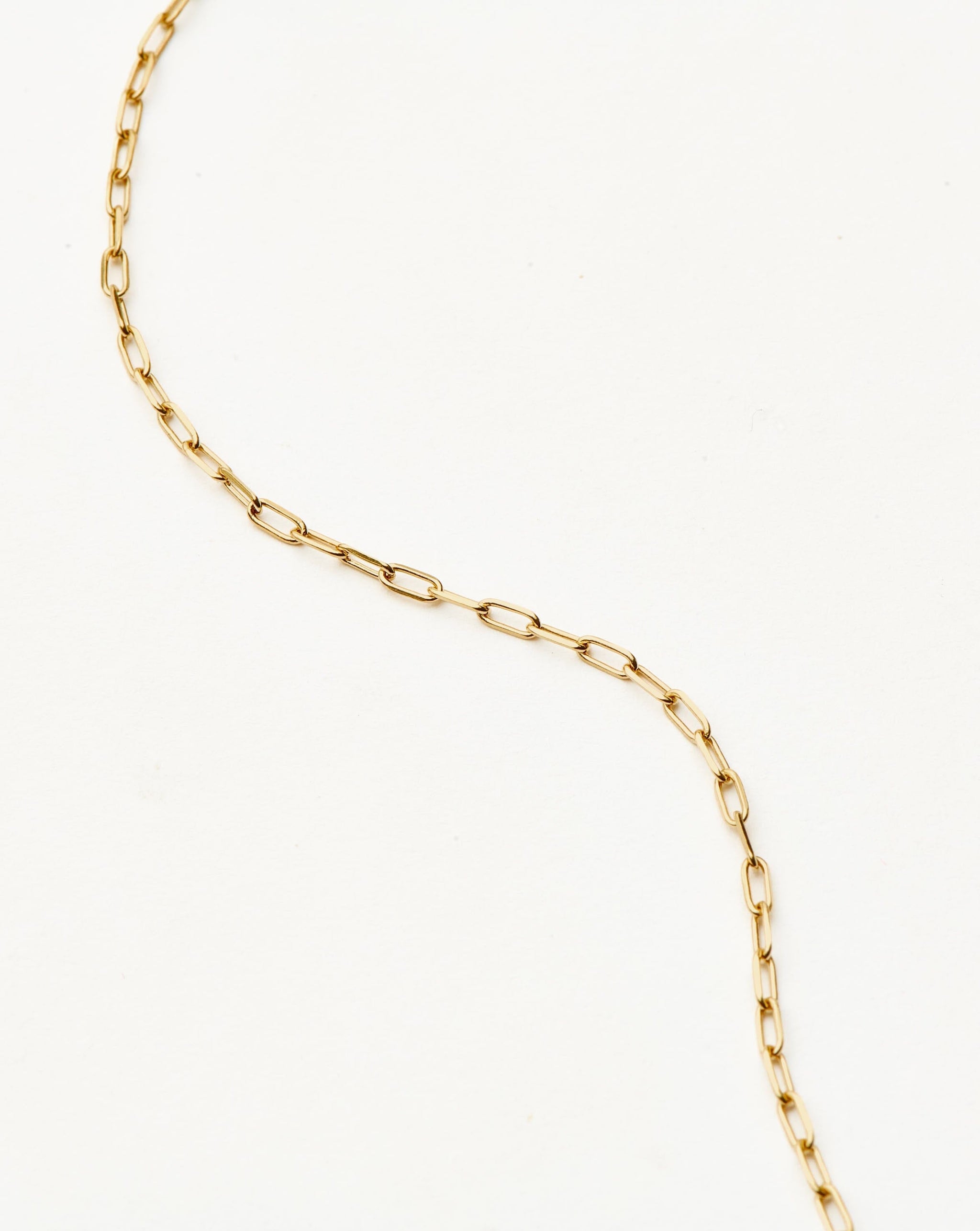 Fine Classic Paperclip Chain Necklace | 14ct Solid Gold Necklaces Missoma