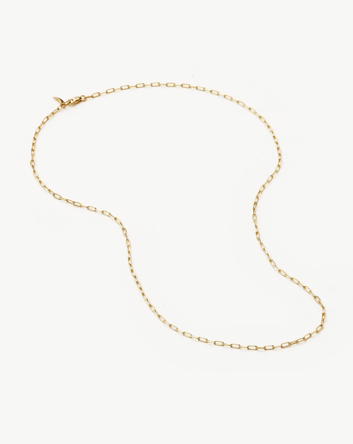 Fine Classic Paperclip Chain Necklace | 14ct Solid Gold Necklaces Missoma