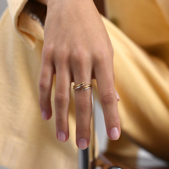 Fine Open Claw Ring | 14ct Solid Gold Rings Missoma