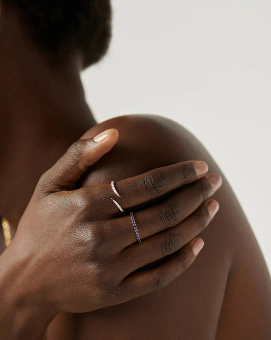 Fine Open Claw Ring | 14ct Solid Gold/Diamond Rings Missoma