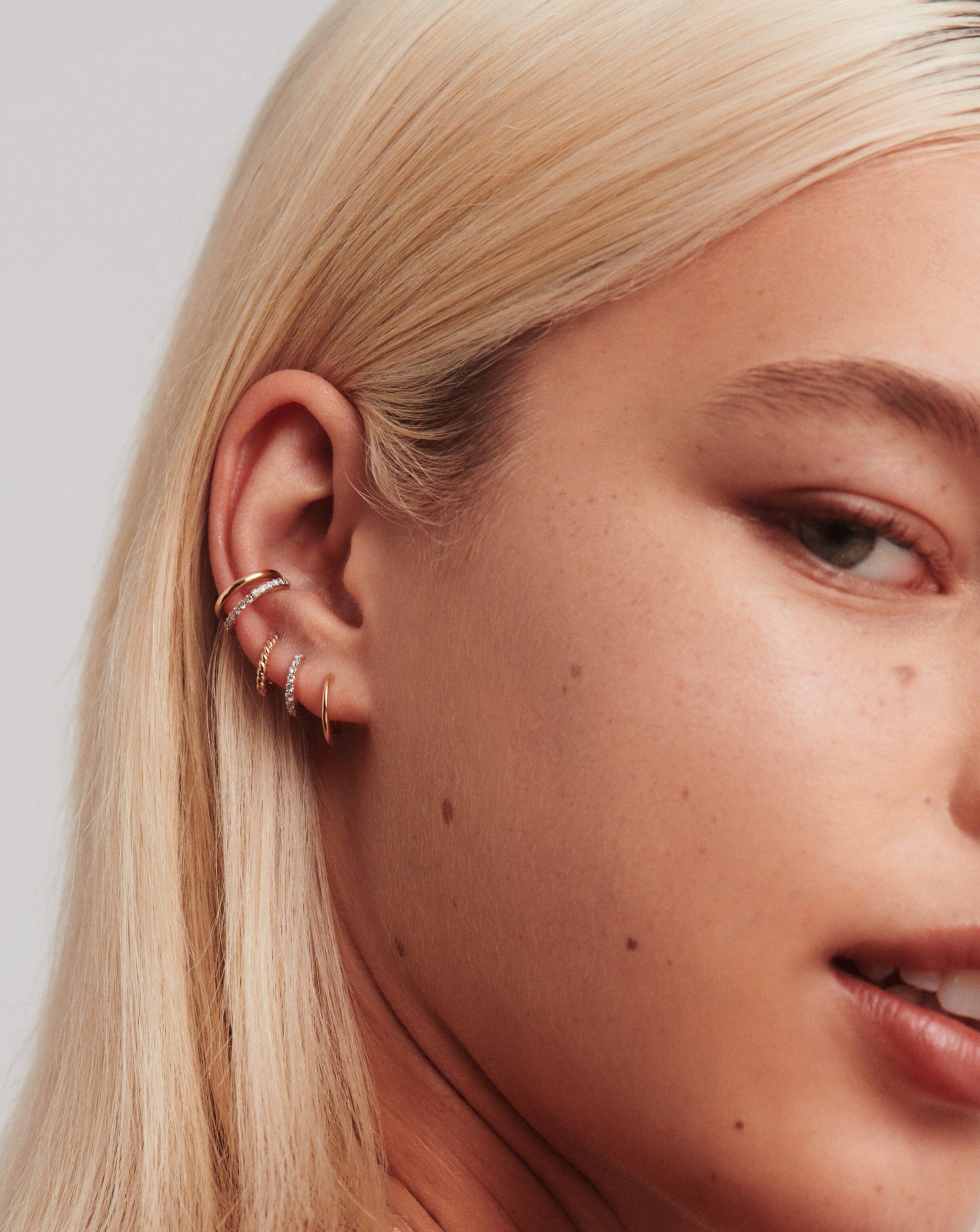 Fine Rope Huggies Earrings Missoma