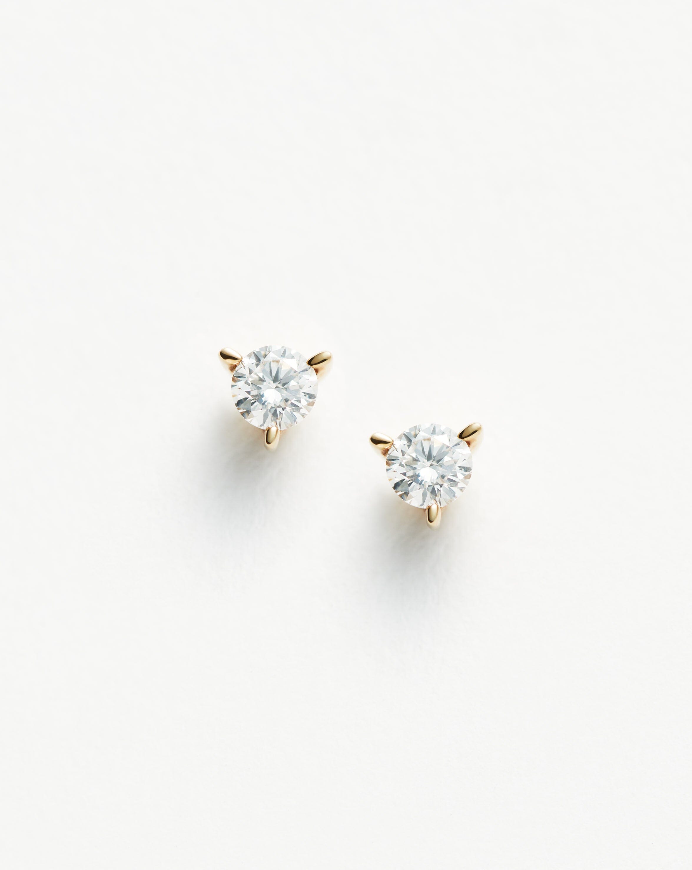 Diamond single stud earrings Clearance