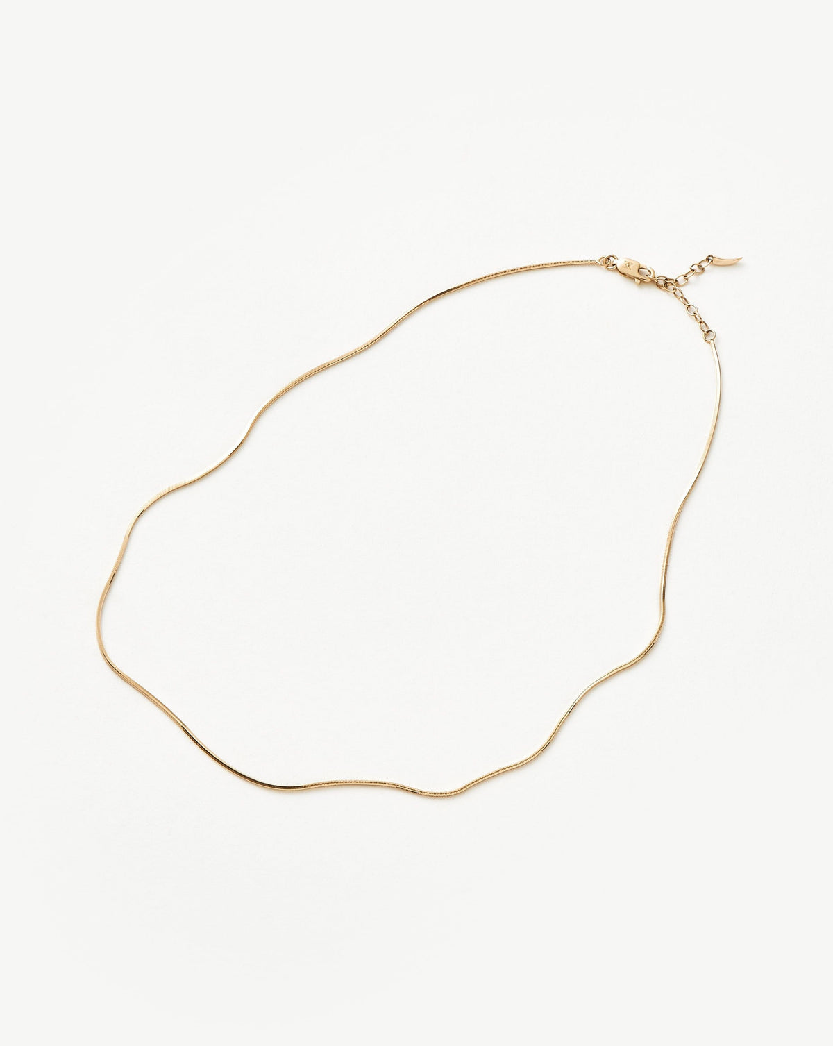 Fine Square Snake Chain Necklace Necklaces Missoma