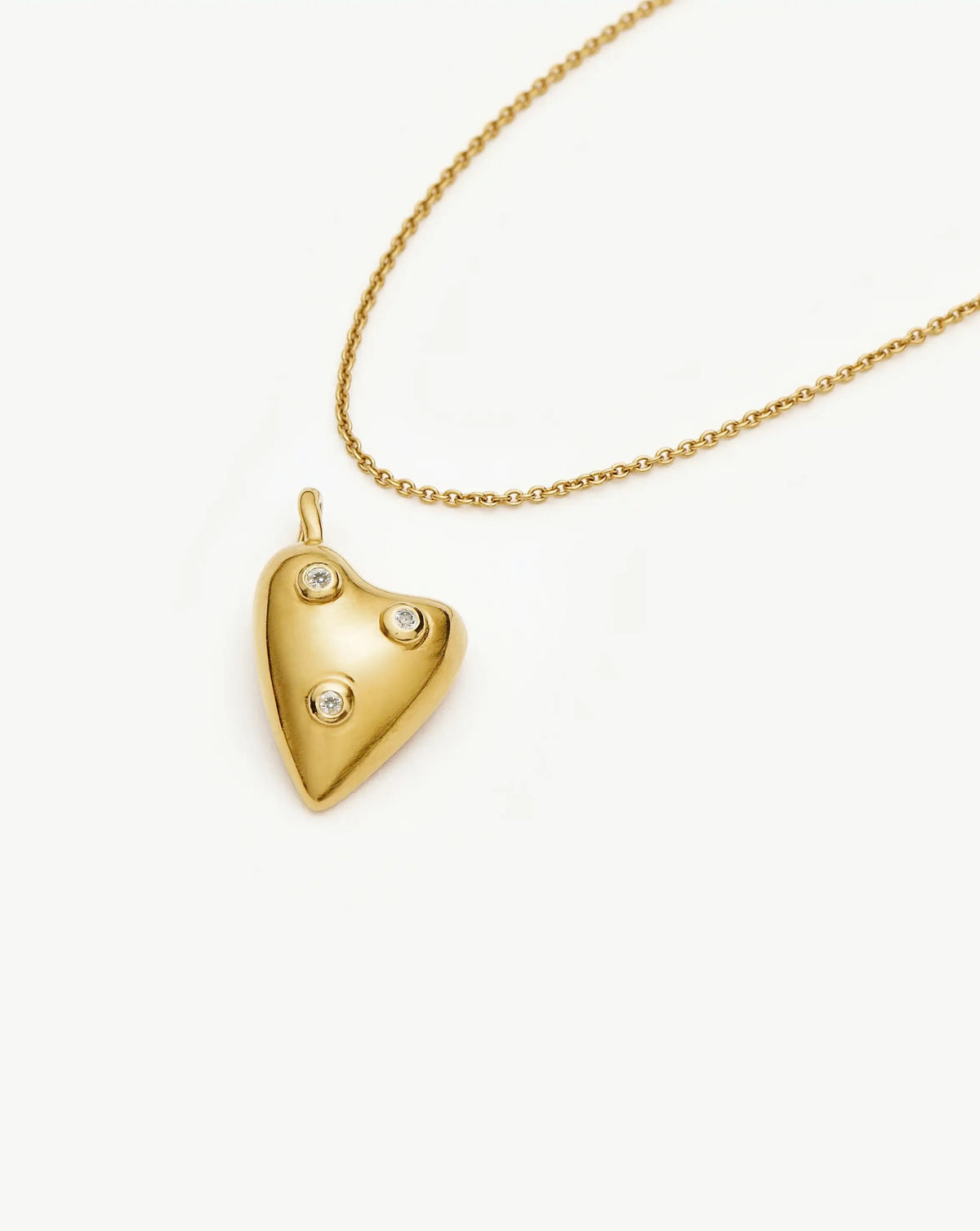 Harris Reed All My Heart Necklace | 18ct Gold Plated/Cubic Zirconia Necklaces Missoma