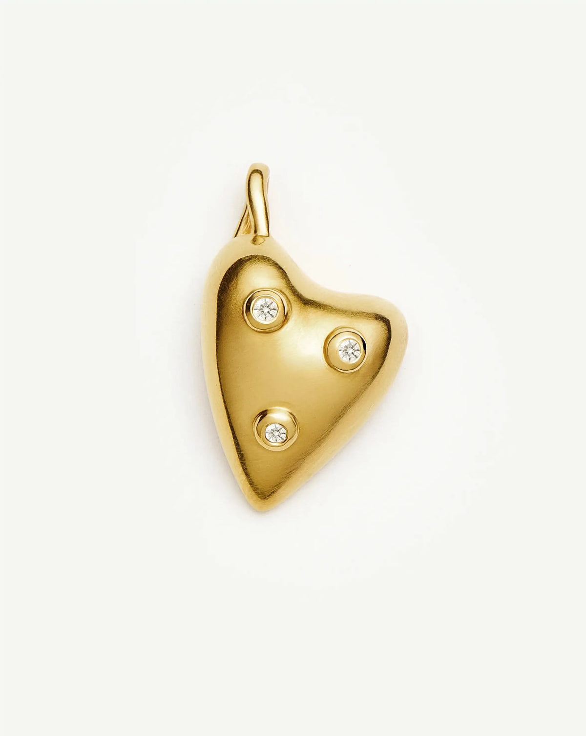 Harris Reed All My Heart Pendant | 18ct Gold Plated/Cubic Zirconia Charms & Pendants Missoma