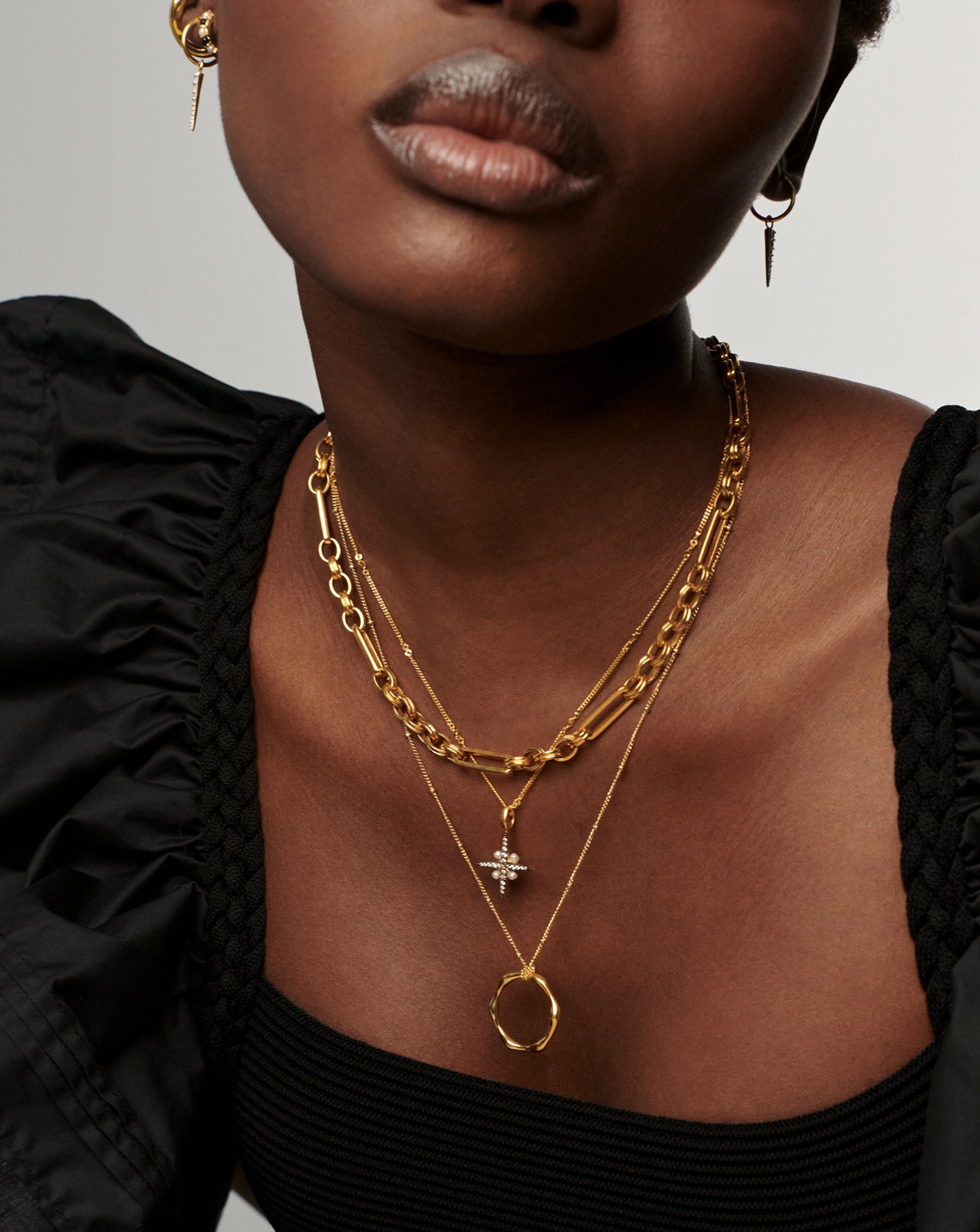 Harris Reed North Star Pearl Necklace | 18ct Gold Plated Vermeil/Pearl Necklaces Missoma