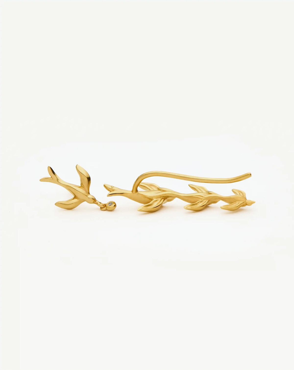 Harris Reed Taking Flight Ear Climbers | 18ct Gold Plated/Cubic Zirconia Earrings Missoma