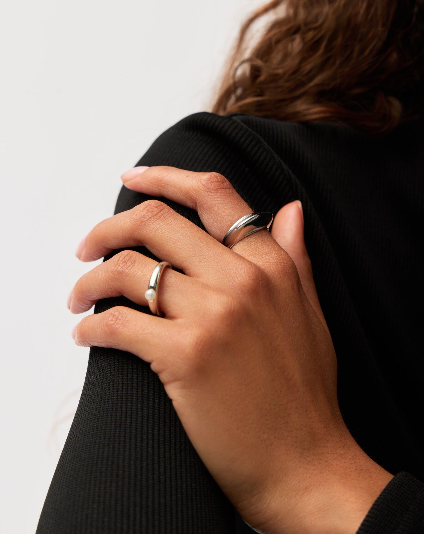 Hera Dome Stacking Ring | Sterling Silver Rings Missoma